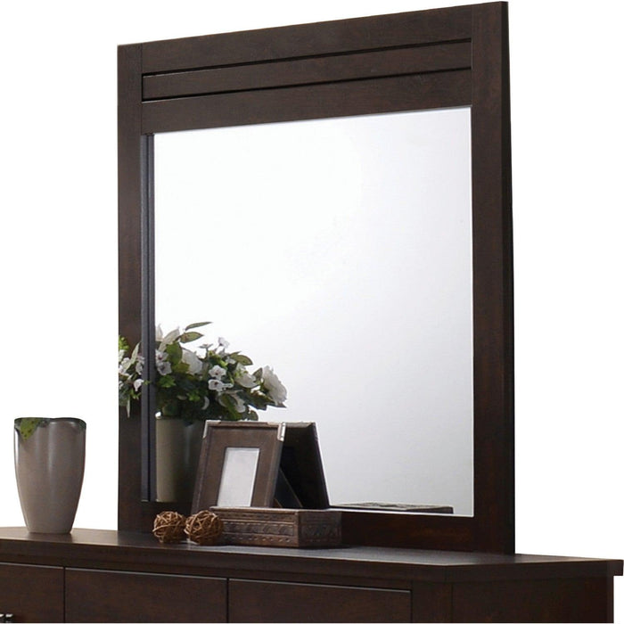 Acme Panang Mirror in Mahogany 23374 - FAMSA Furniture (TX)