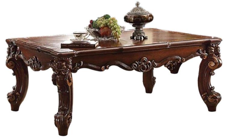 Acme Vendome Rectangular Coffee Table in Cherry 83130 - FAMSA Furniture (TX)
