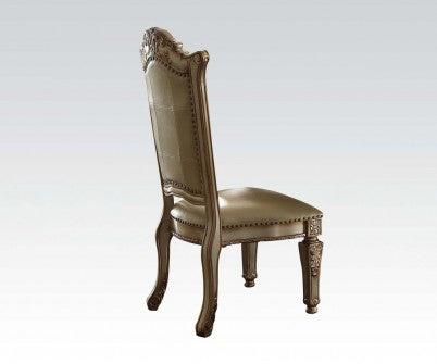 Acme Vendome Side Chair (Set of 2) in Gold Patina 63003 - FAMSA Furniture (TX)