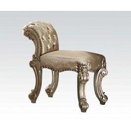 Acme Vendome Vanity Stool Gold Patina 23008 - FAMSA Furniture (TX)