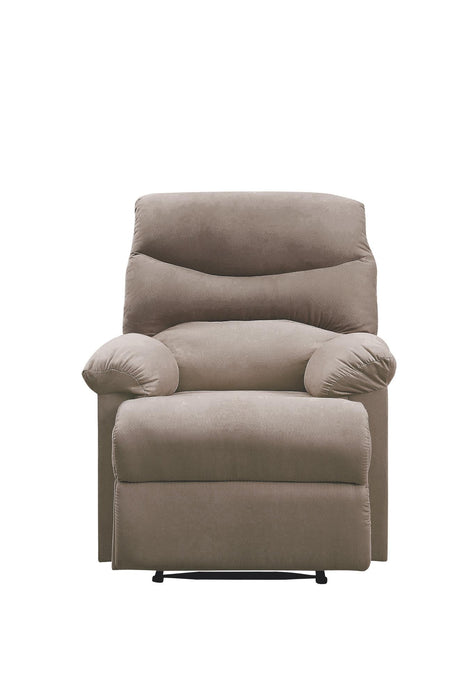 Arcadia Light Brown Woven Fabric Recliner (Motion) - FAMSA Furniture (TX)