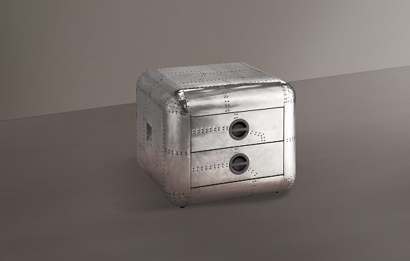 Brancaster Aluminum End Table - FAMSA Furniture (TX)