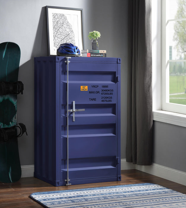 Cargo Blue Chest (Single Door) - FAMSA Furniture (TX)