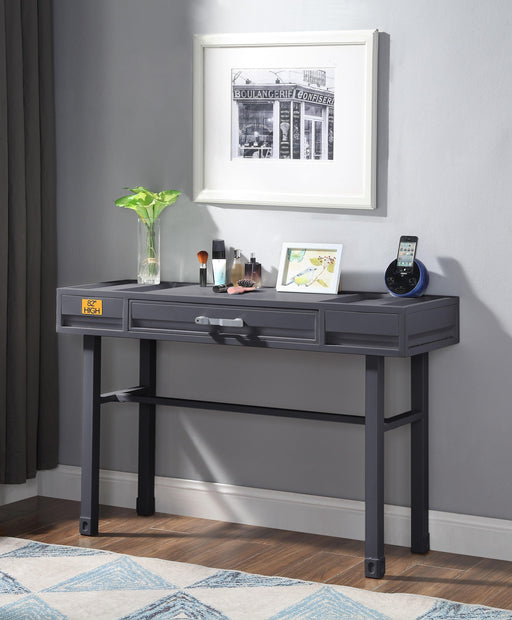 Cargo Gunmetal Vanity Desk - FAMSA Furniture (TX)