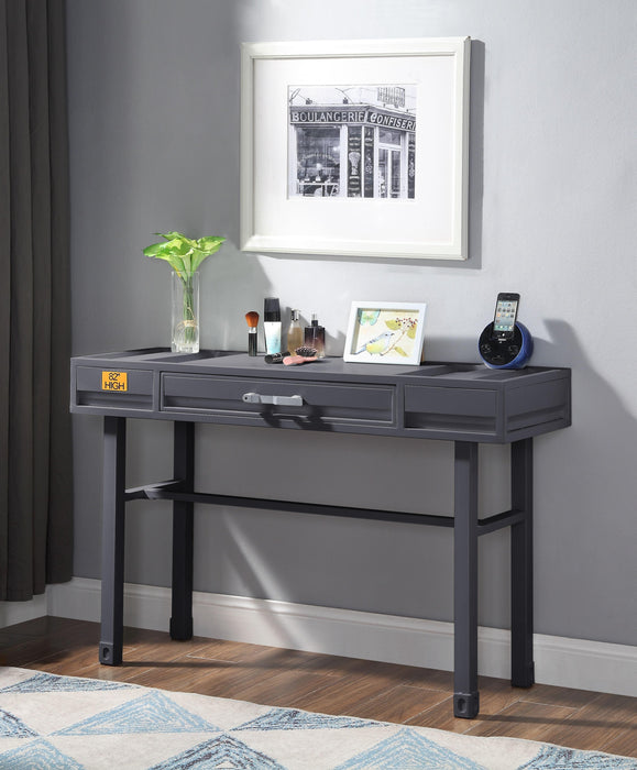 Cargo Gunmetal Vanity Desk - FAMSA Furniture (TX)