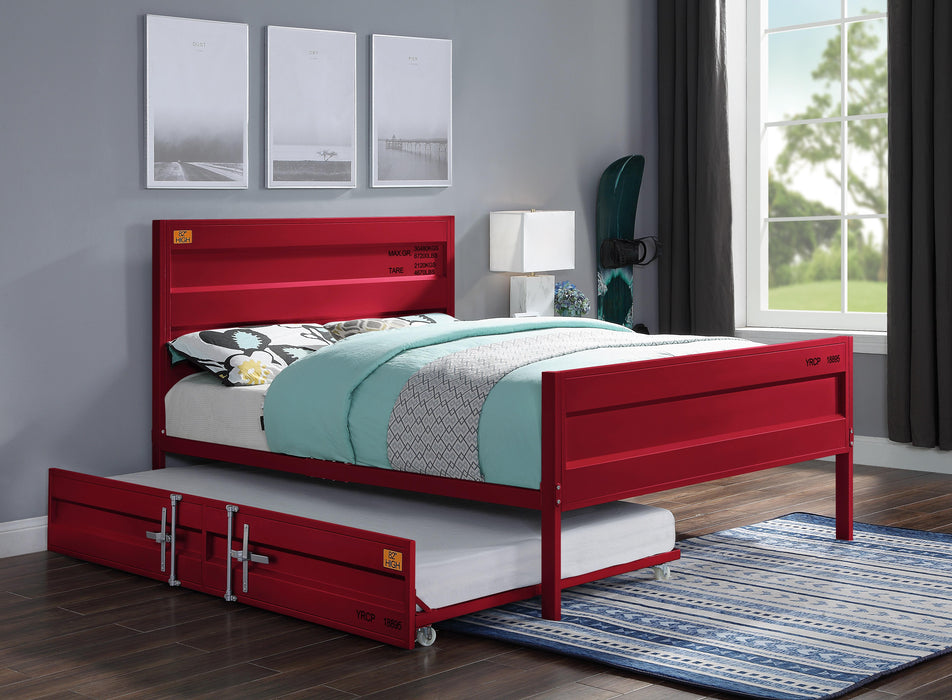 Cargo Red Full Bed - FAMSA Furniture (TX)