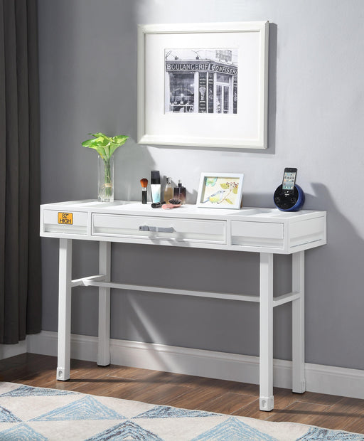 Cargo White Vanity Desk - FAMSA Furniture (TX)