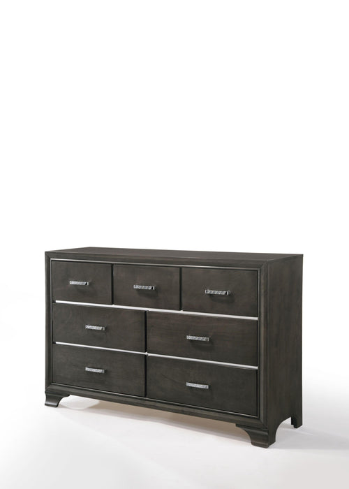 Carine II Gray Dresser - FAMSA Furniture (TX)
