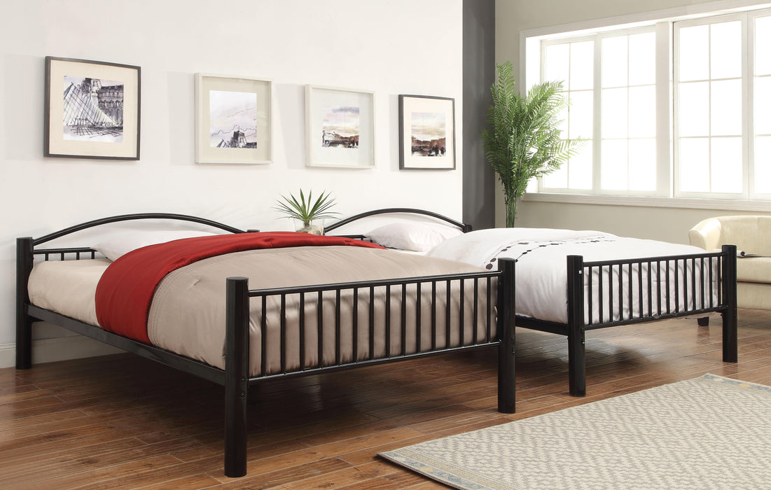 Cayelynn Black Bunk Bed (Full/Full) - FAMSA Furniture (TX)