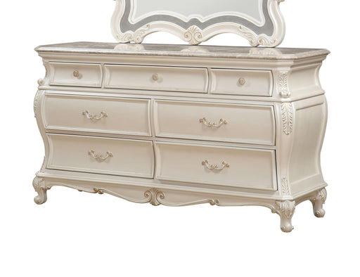 Chantelle Pearl White Dresser - FAMSA Furniture (TX)