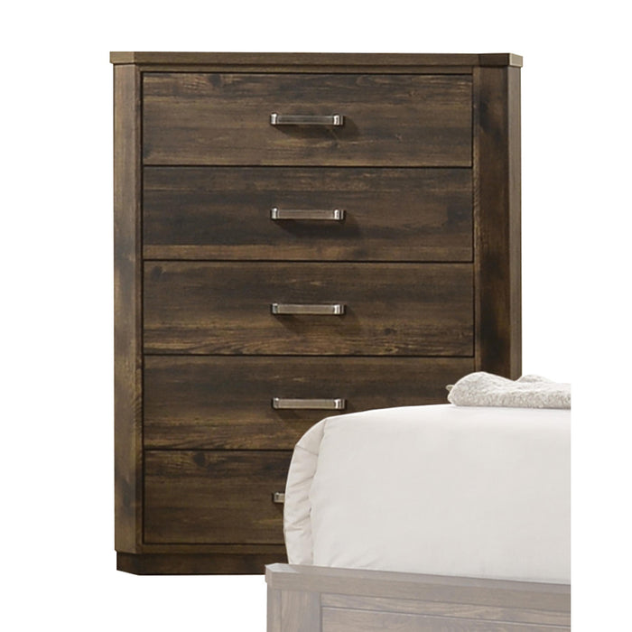 Elettra Rustic Walnut Chest - FAMSA Furniture (TX)