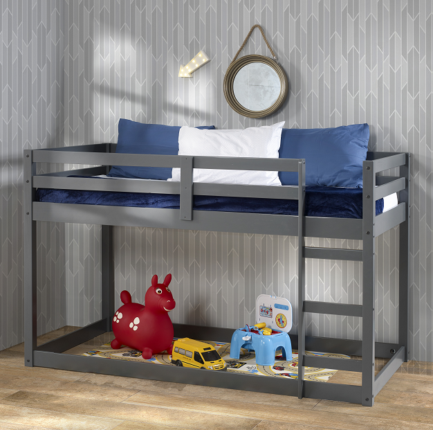 Gaston Gray Loft Bed - FAMSA Furniture (TX)