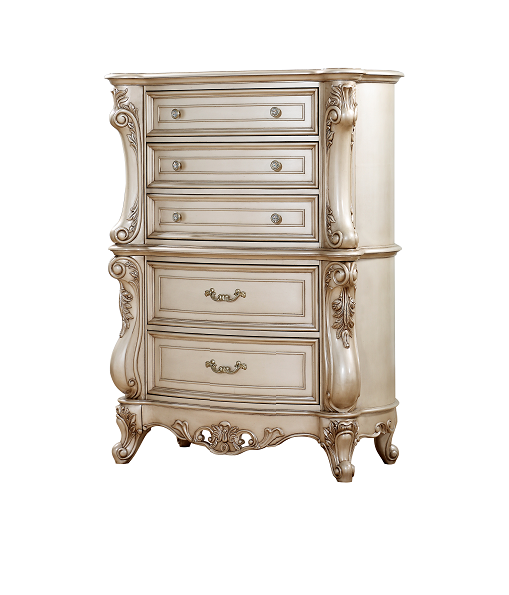 Gorsedd Antique White Chest - FAMSA Furniture (TX)