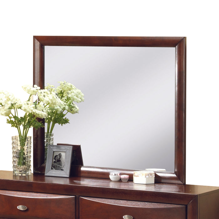 Ireland Espresso Mirror - FAMSA Furniture (TX)