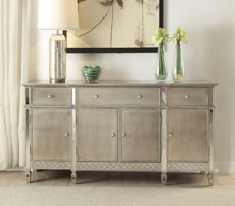 Kacela Champagne Server - FAMSA Furniture (TX)
