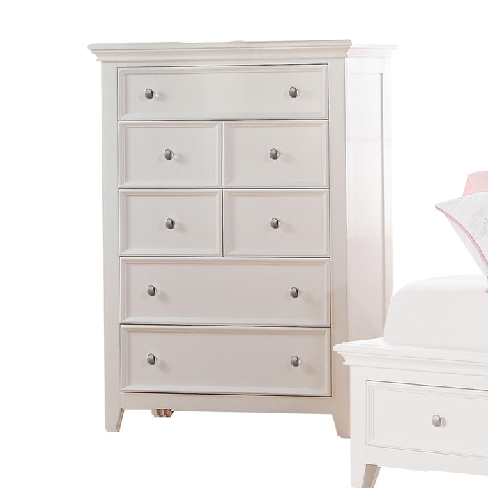 Lacey White Chest - FAMSA Furniture (TX)