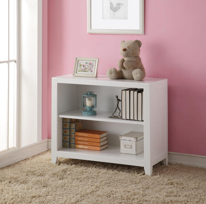 Lacey White Bookcase - FAMSA Furniture (TX)