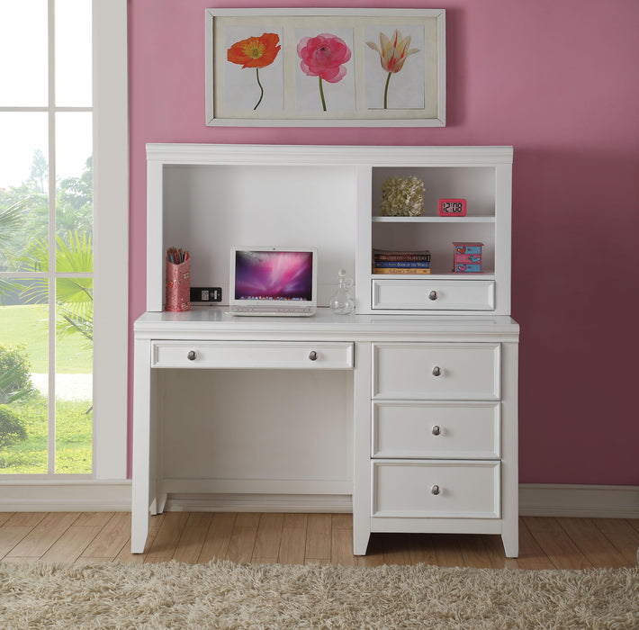 Lacey White Computer Desk - FAMSA Furniture (TX)