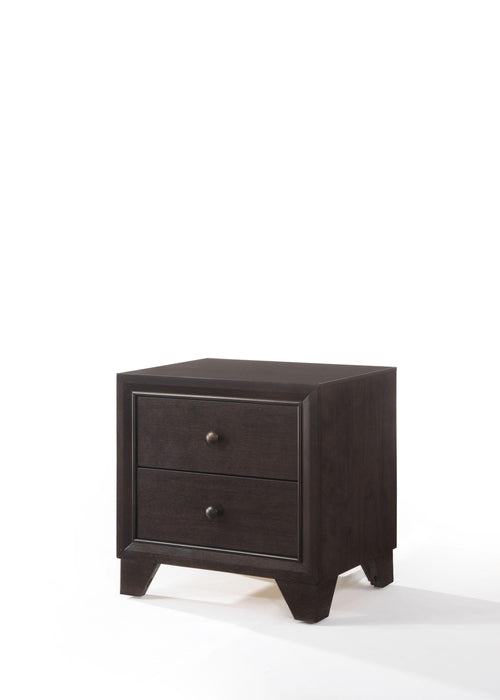 Madison Espresso Nightstand - FAMSA Furniture (TX)