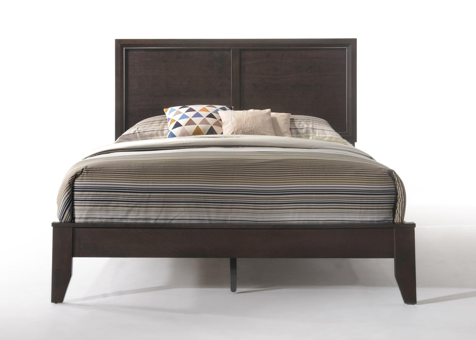 Madison Espresso California King Bed - FAMSA Furniture (TX)