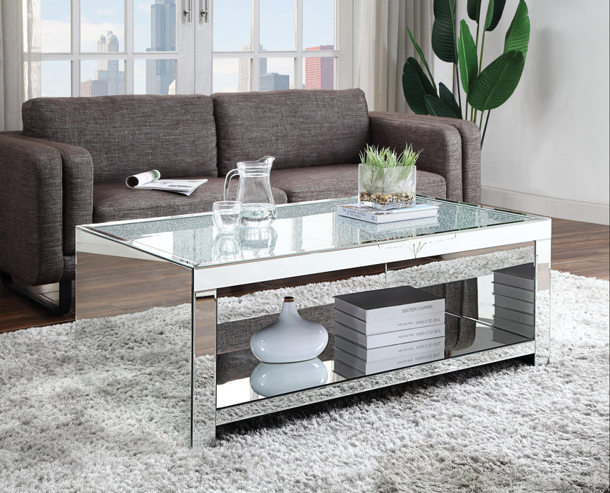 Malish Mirrored Coffee Table - FAMSA Furniture (TX)