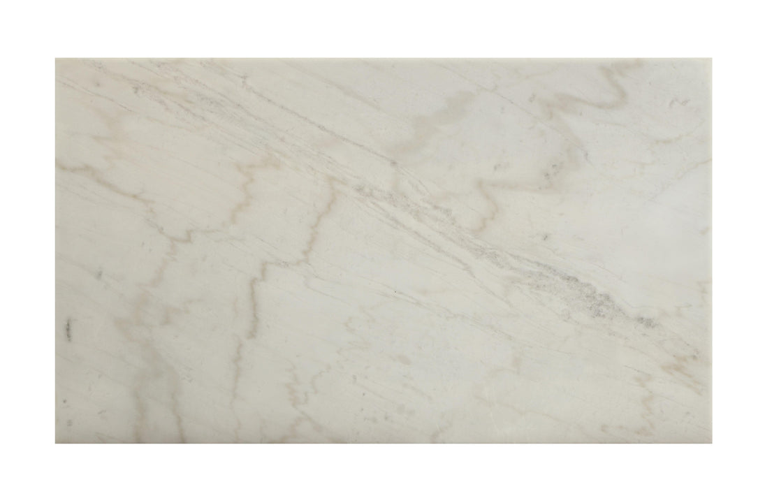 Merel White Marble & Gray Oak Dining Table - FAMSA Furniture (TX)