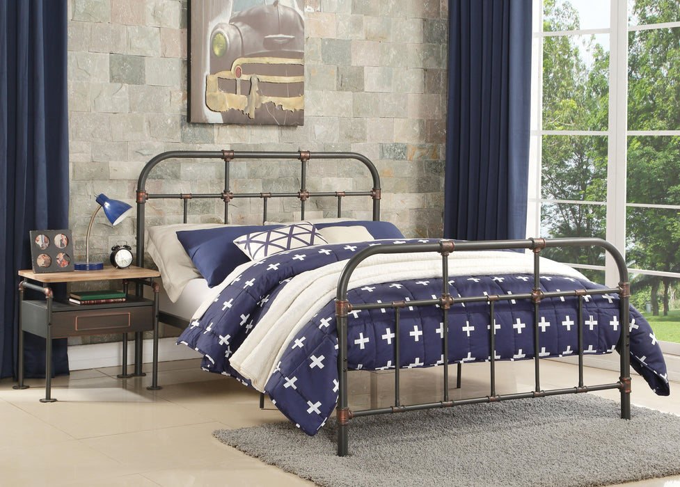Nicipolis Sandy Gray Full Bed - FAMSA Furniture (TX)