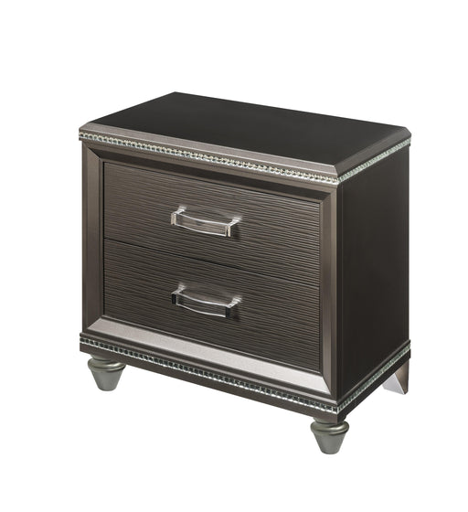 Sadie Dark Champagne Nightstand - FAMSA Furniture (TX)