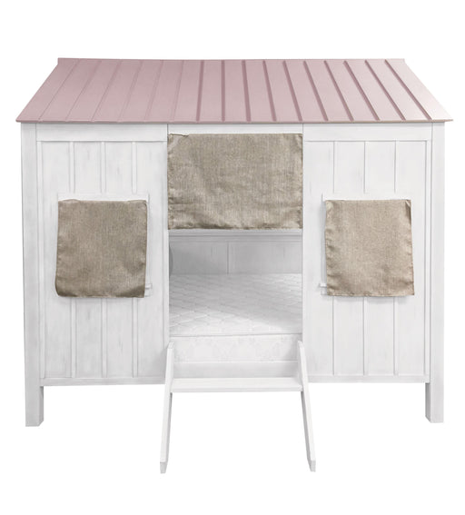 Spring Cottage White & Pink Full Bed - FAMSA Furniture (TX)