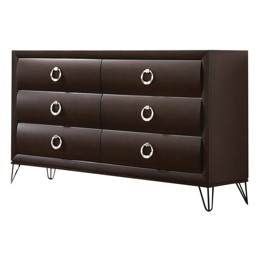 Tablita Dark Merlot Dresser - FAMSA Furniture (TX)