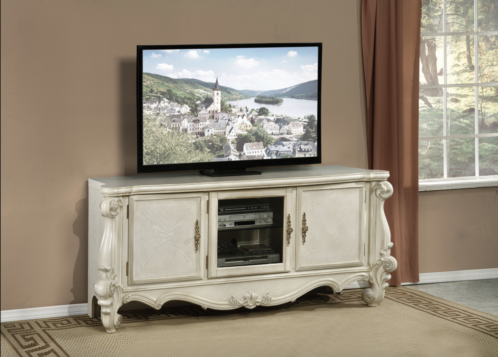 Versailles Bone White TV Stand - FAMSA Furniture (TX)