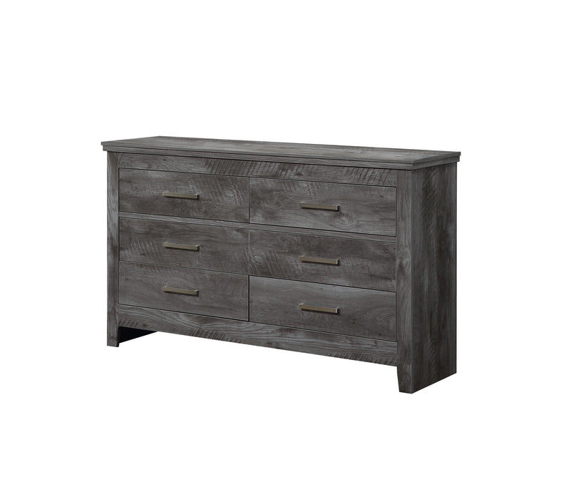 Vidalia Rustic Gray Oak Dresser - FAMSA Furniture (TX)