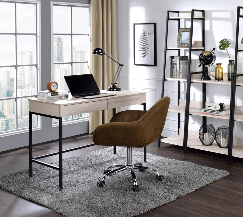 Wendral Natural & Black Desk - FAMSA Furniture (TX)