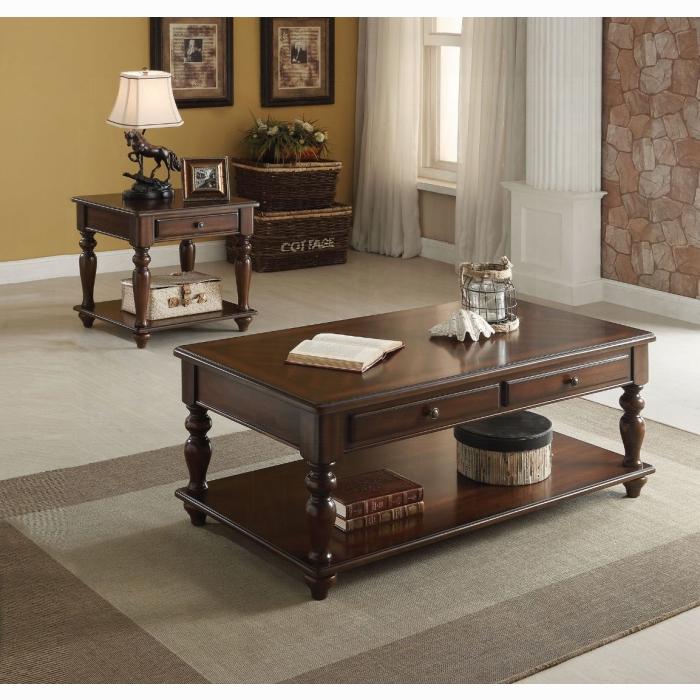 Farrel Walnut Coffee Table - FAMSA Furniture (TX)