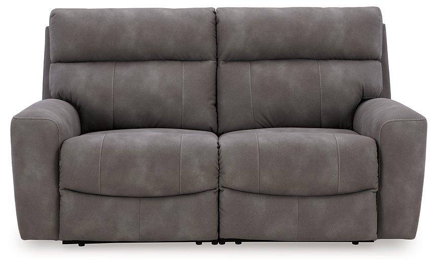 Next-Gen DuraPella Power Reclining Sectional Loveseat - FAMSA Furniture (TX)