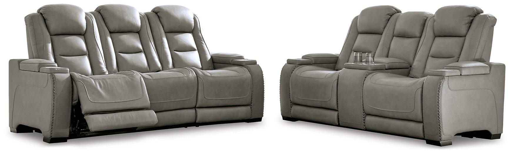The Man-Den Living Room Set - FAMSA Furniture (TX)