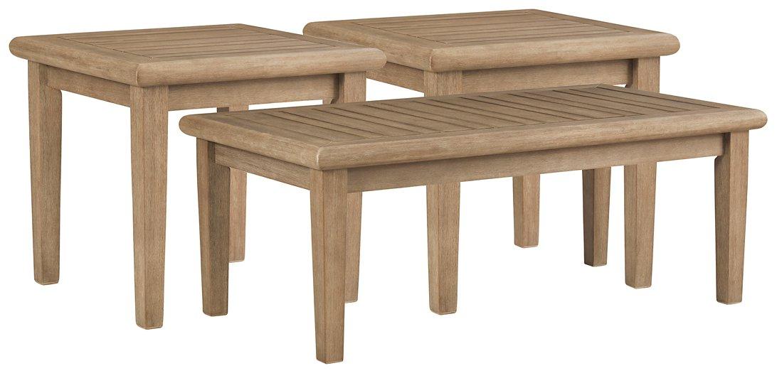 Gerianne Outdoor Occasional Table Set - FAMSA Furniture (TX)