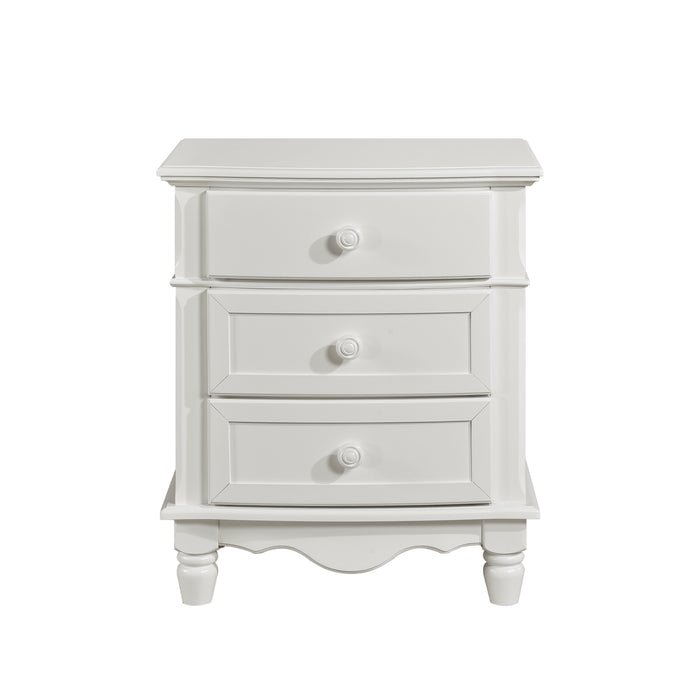 Clementine Nightstand in White - B1799-4 - FAMSA Furniture (TX)