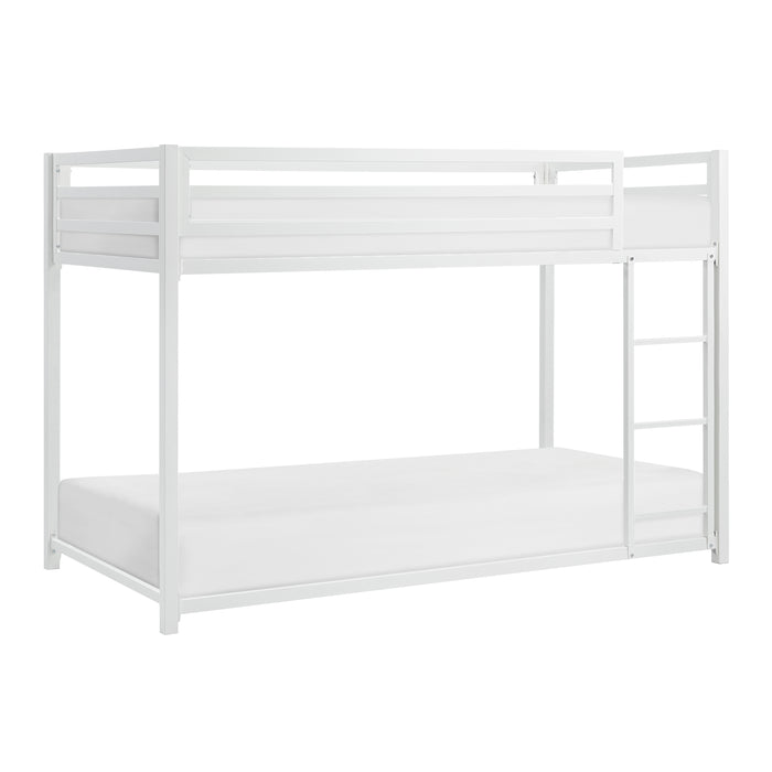 Jovie Twin/Twin Bunk Bed in White - B2010WH-1 - FAMSA Furniture (TX)