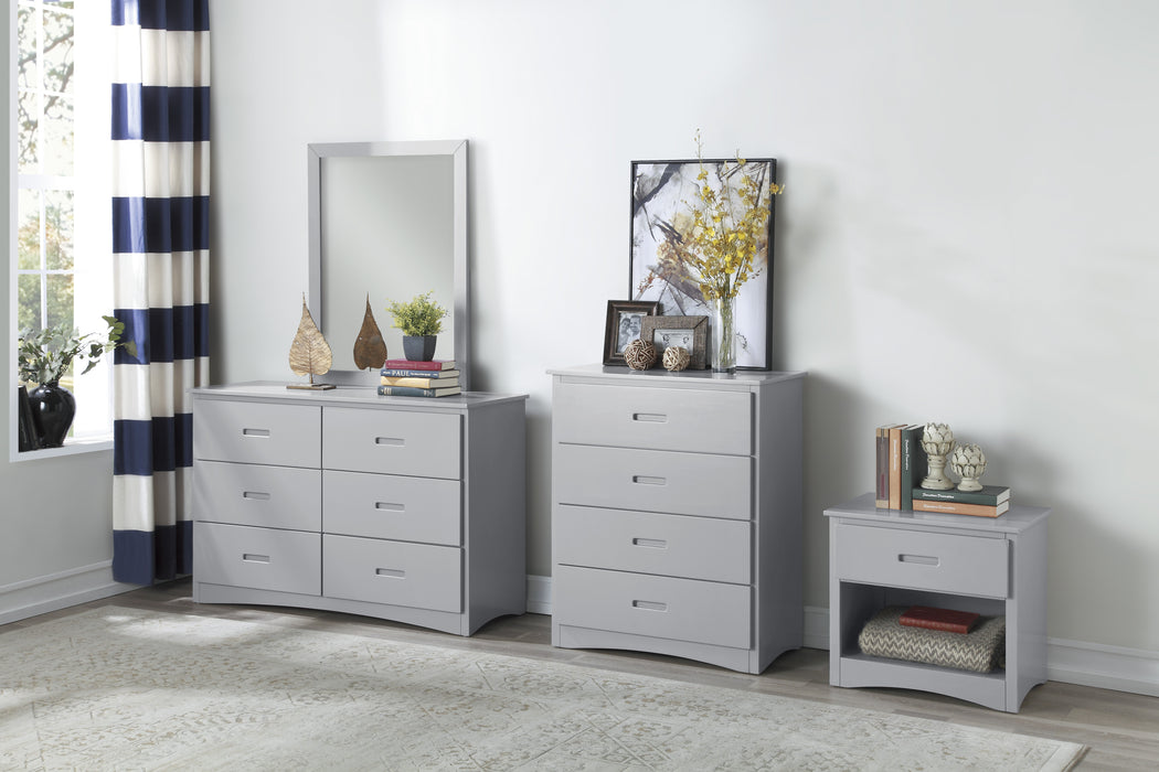 Orion Mirror in Gray - B2063-6 - FAMSA Furniture (TX)