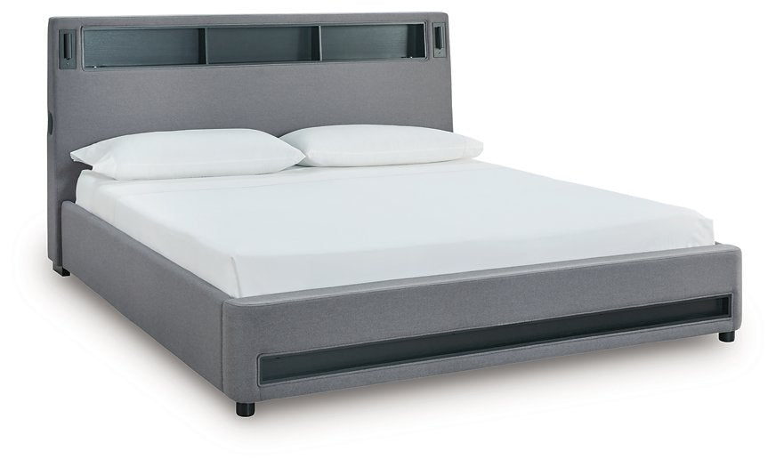 Verishaw Upholstered Bed - FAMSA Furniture (TX)