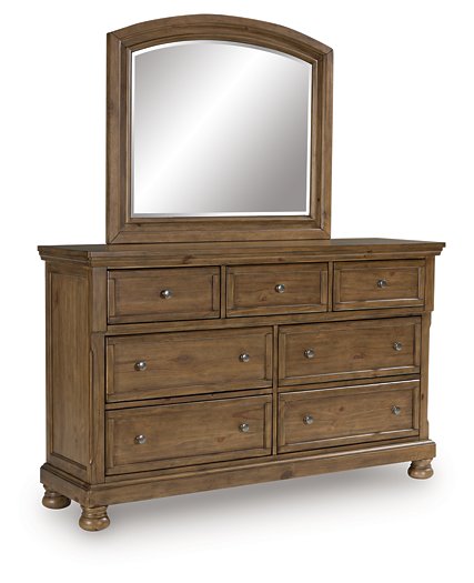 Feddinger Dresser and Mirror - FAMSA Furniture (TX)