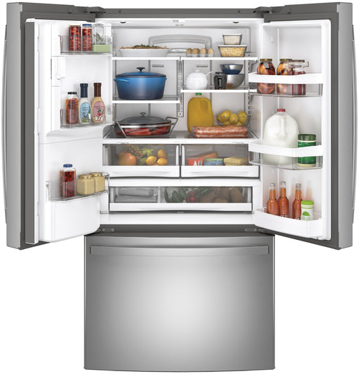 GE® ENERGY STAR® 27.7 Cu. Ft. Fingerprint Resistant French-Door Refrigerator - FAMSA Furniture (TX)