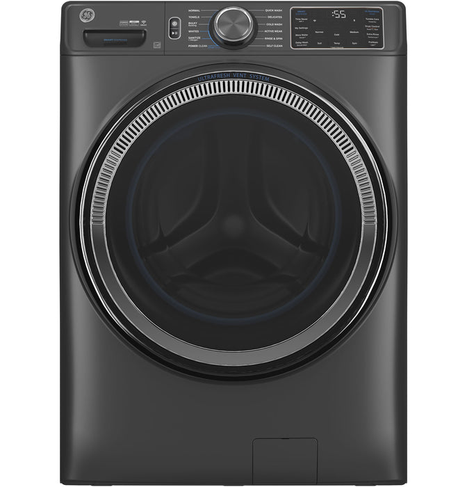 GE® ENERGY STAR® 5.0 cu. ft. Capacity Smart Front Load Steam Washer with SmartDispense™ UltraFresh Vent System with OdorBlock™ and Sanitize + Allergen - FAMSA Furniture (TX)