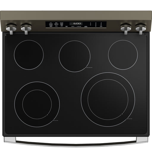 GE® 30" Free-Standing Electric Convection Range with No Preheat Air Fry and EasyWash™ Oven Tray - FAMSA Furniture (TX)