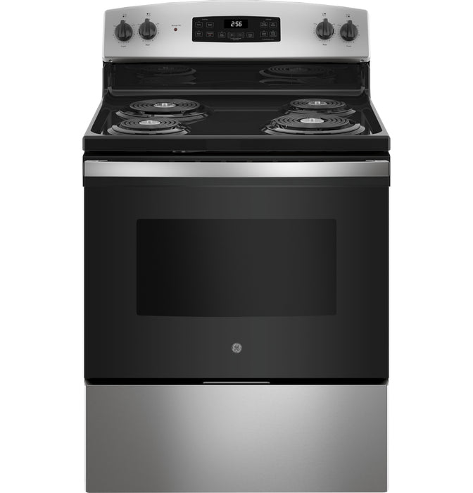 GE 30" Stainless Steel Freestanding Electric Range