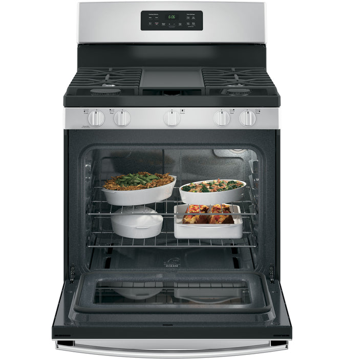 GE® 30" Free-Standing Gas Range - FAMSA Furniture (TX)