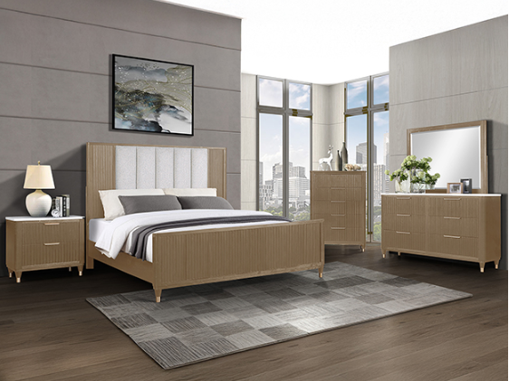 6PC KING BEDROOM SET KIRA - FAMSA Furniture (TX)