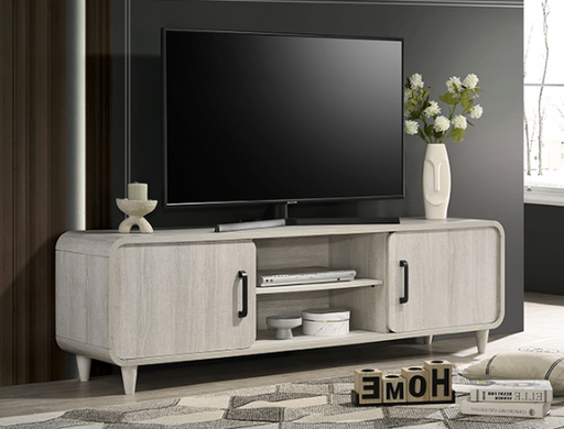 NYOMI TV STAND - WHITE - FAMSA Furniture (TX)