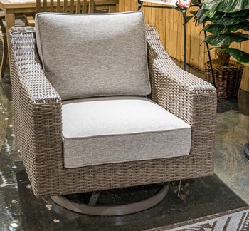 Laguna Heights Swivel Lounge with Cushion - FAMSA Furniture (TX)